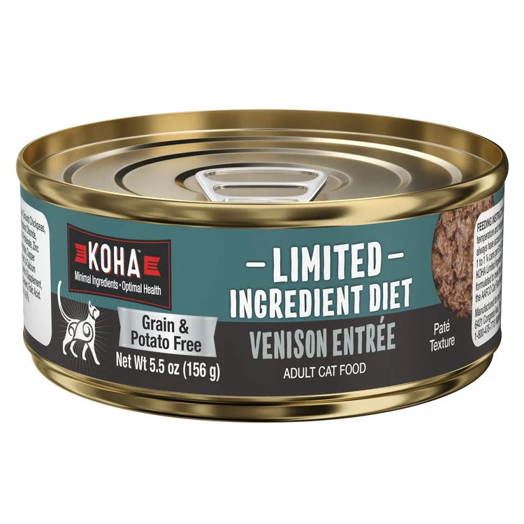    - Purina Pro Plan cat food palatability  KOHA Limited Ingredient Diet Venison Entree Cat Food