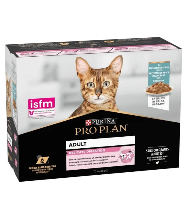    - Orijen cat food reviews  Purina Pro Plan Delicate Digestion Wet Cat Food, Oceanfish in Gravy 85gx10