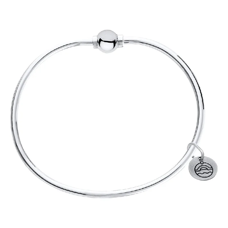 LeStage® Cape Cod : Beaded Bangle in Sterling Silver