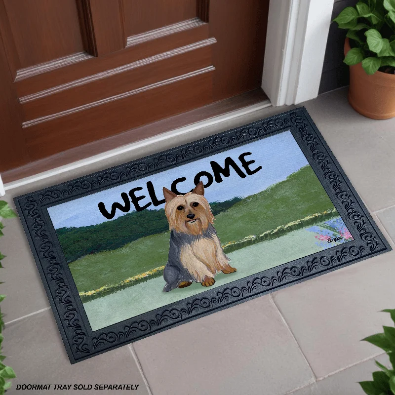 Silky Terrier Welcome Mat