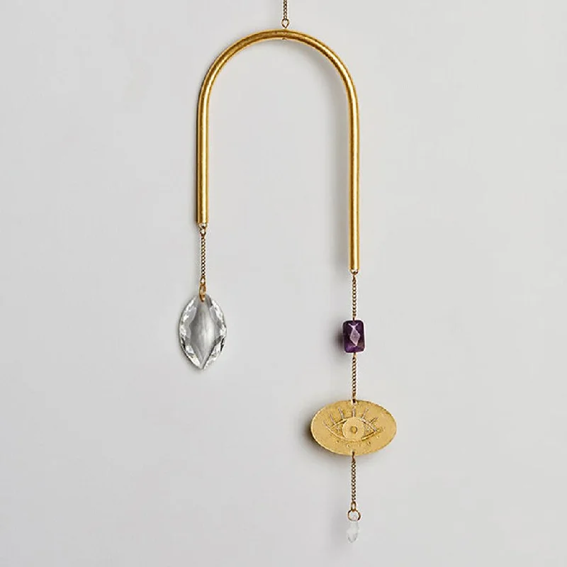 Scout Curated Wears : Suncatcher- Evil Eye/Amethyst