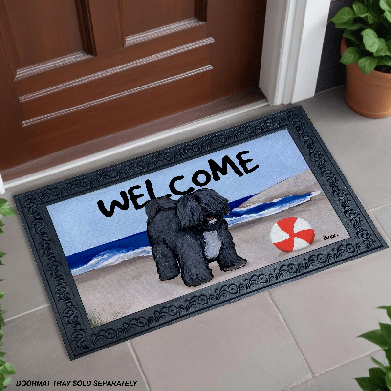 Tibetan Terrier Welcome Mat