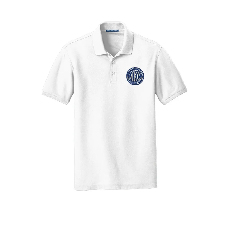 AKC Seal Embroidered Men's Short Sleeve Polo