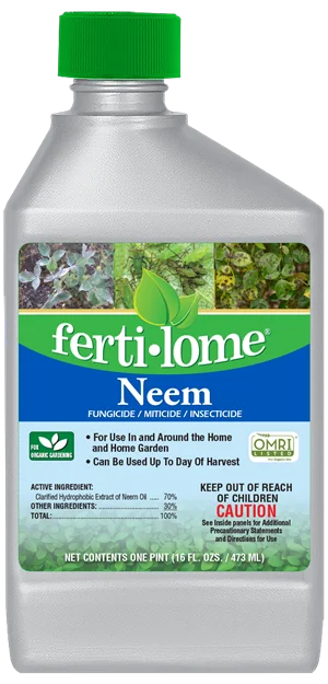 Ferti-lome Neem Fungicide Miticide and Insecticide ORMI Listed (16 oz)