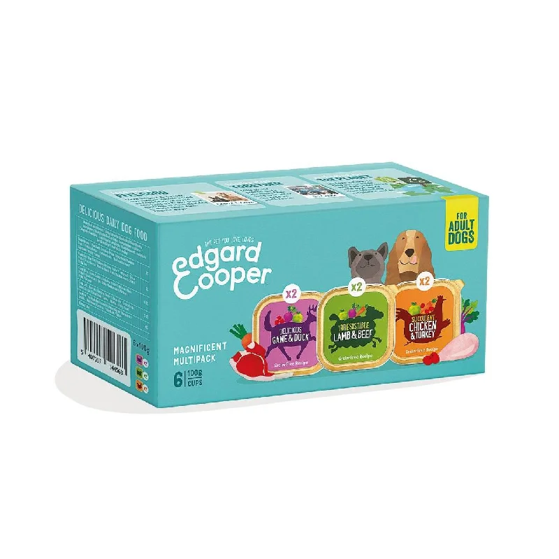 - Food for picky dogsEdgard & Cooper Natural Adult Grain Free Wet Dog Food Multipack 6 x 100g