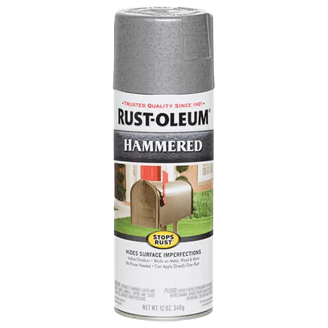 Rust-Oleum® Hammered Spray Paint Silver