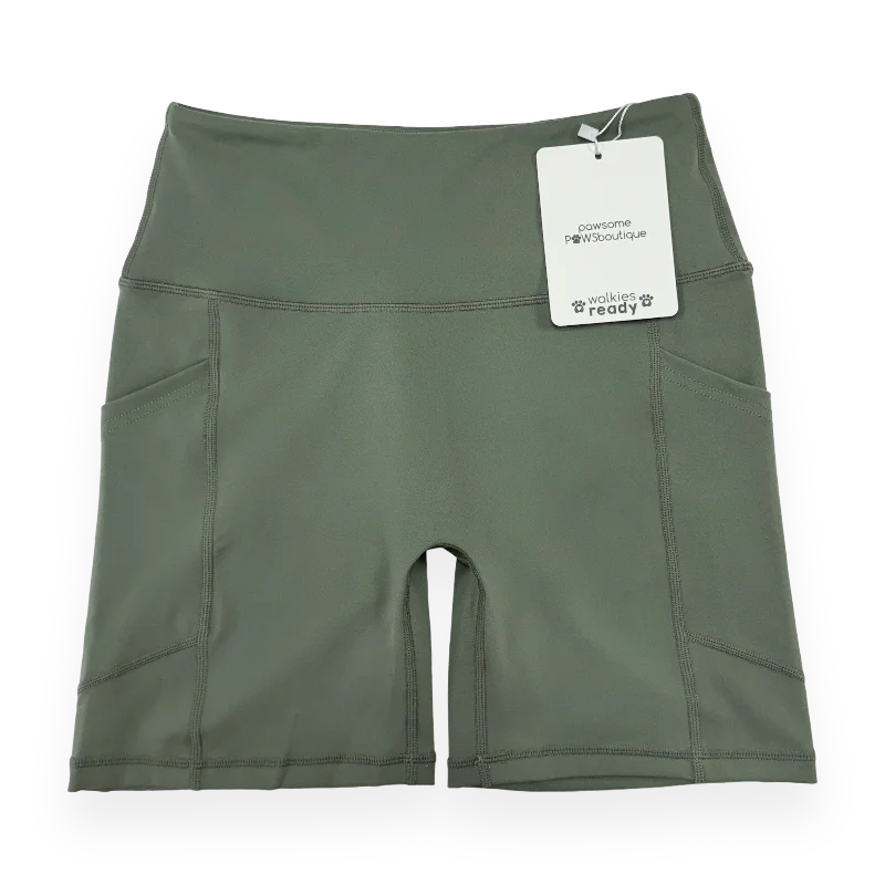 Walkies Ready® - Cycling Shorts - Olive Green