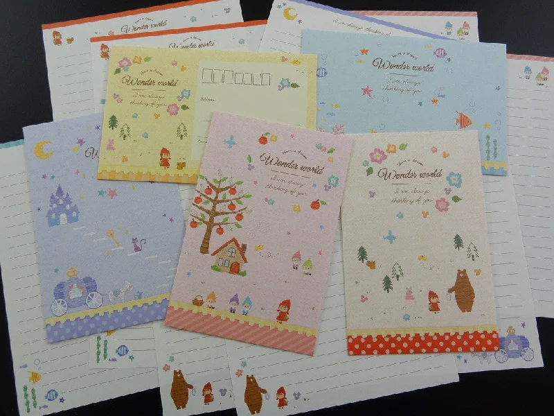 Crux Wonder World Fairy Tale Letter Sets