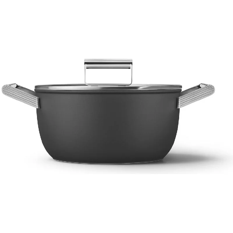 Smeg 24cm Non-Stick Casserole CKFC2411BLM