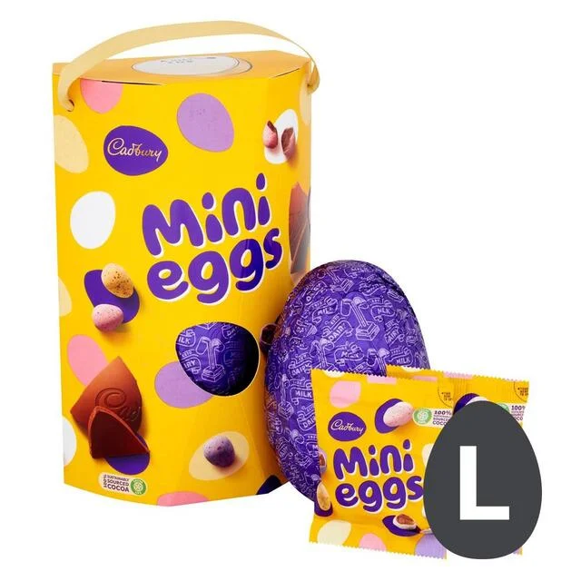 Cadbury Mini Eggs chocolate Easter Egg   232g