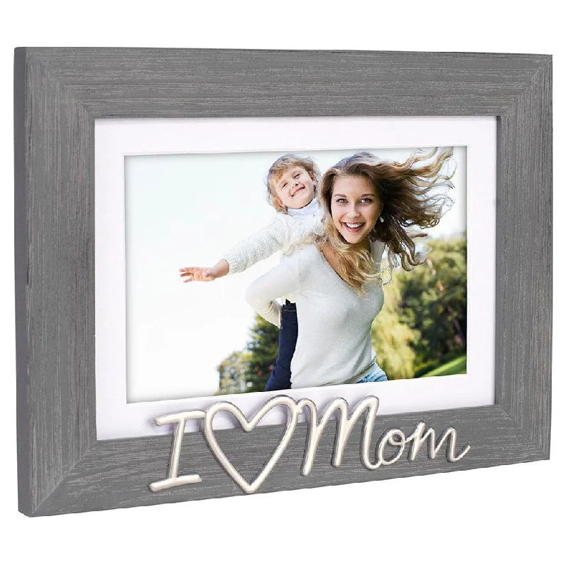 Malden : 4X6/5X7 I Heart Mom Frame with Mat