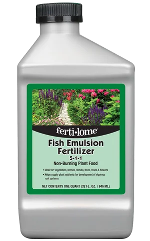 FERTI-LOME FISH EMULSION FERTILIZER 5-1-1 (32 oz)