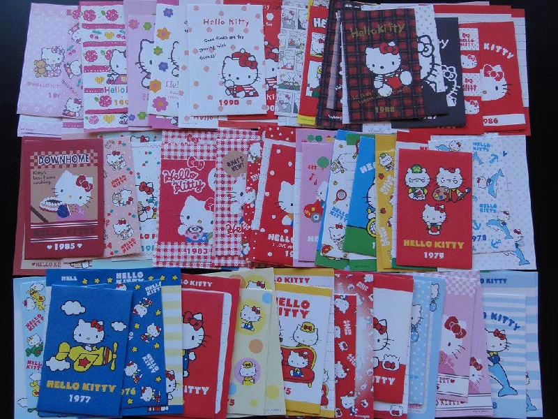 Kawaii Cute Sanrio Hello Kitty 40th Anniversary MINI Letter Paper + Envelope Theme Set