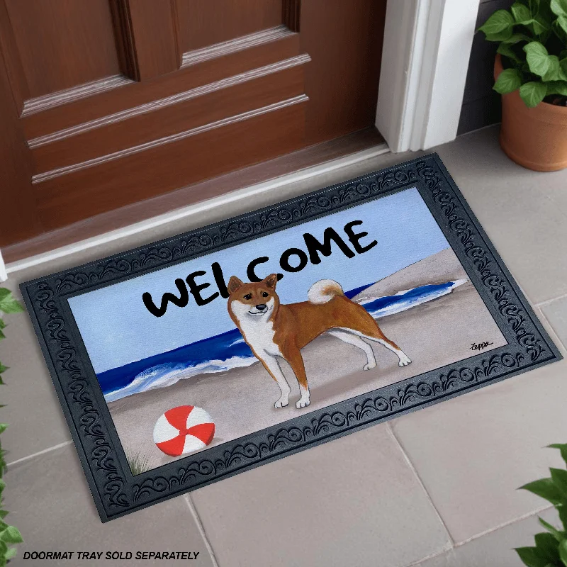 Shiba Inu Welcome Mat