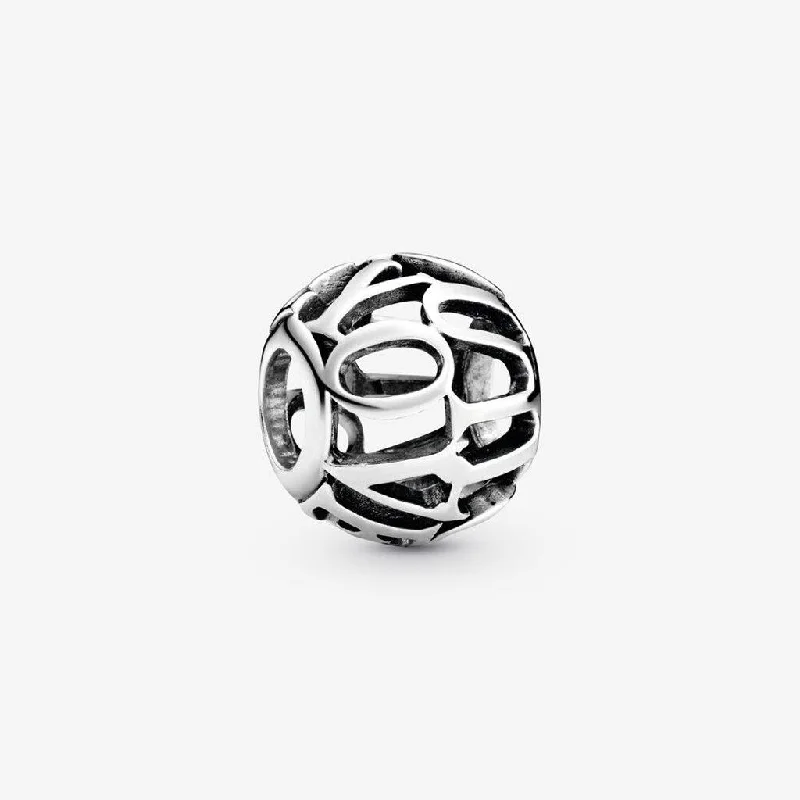 PANDORA : Openwork I Love You Script Charm