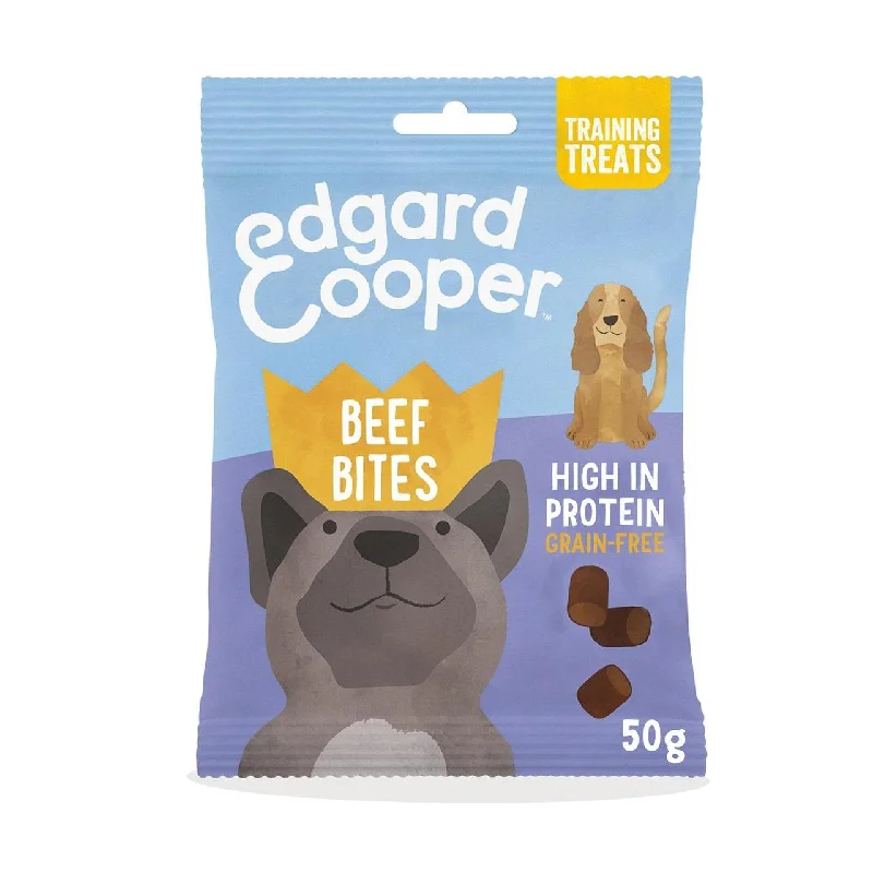 - Special food for puppiesEdgard & Cooper Grain Free Bites with Beef Strawberry & Mango Dog Treat 50g