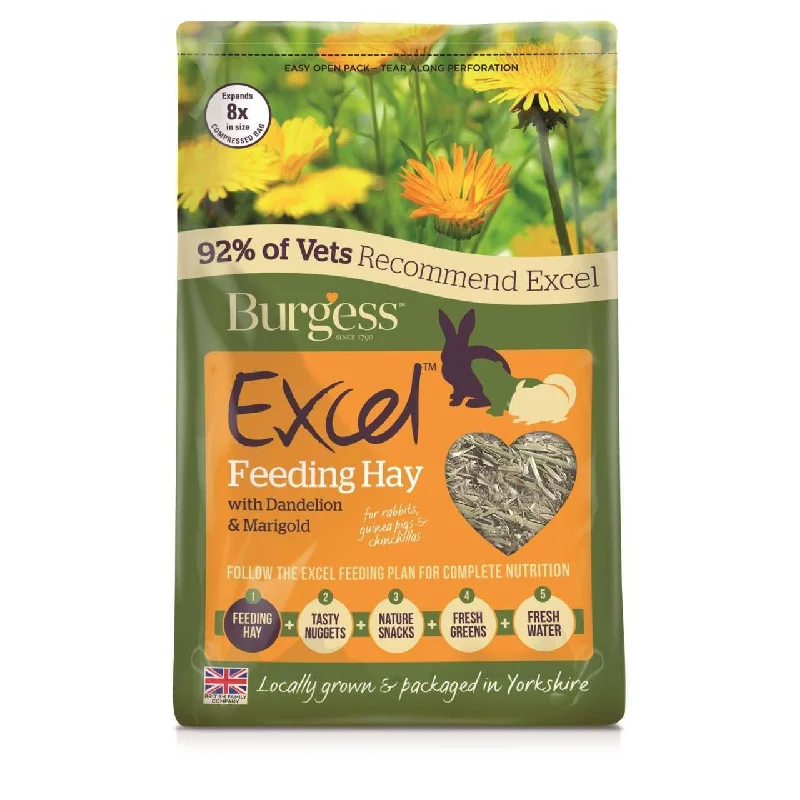 6. **Dog collar is luminous and reflective**Excel Feeding Hay With Dandelion and Marigold 1kg