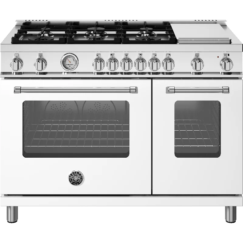 Bertazzoni 48-inch Freestanding Gas Range MAS486GGASBIV