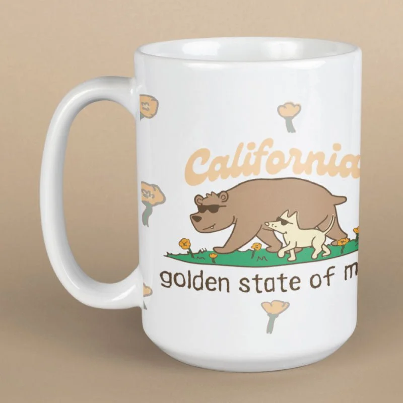 Golden State of Mind - Large Coffee Mug