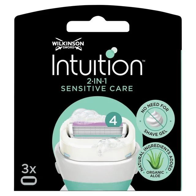 Wilkinson Sword Intuition Sensitive Women's Razor Blades   3 per pack