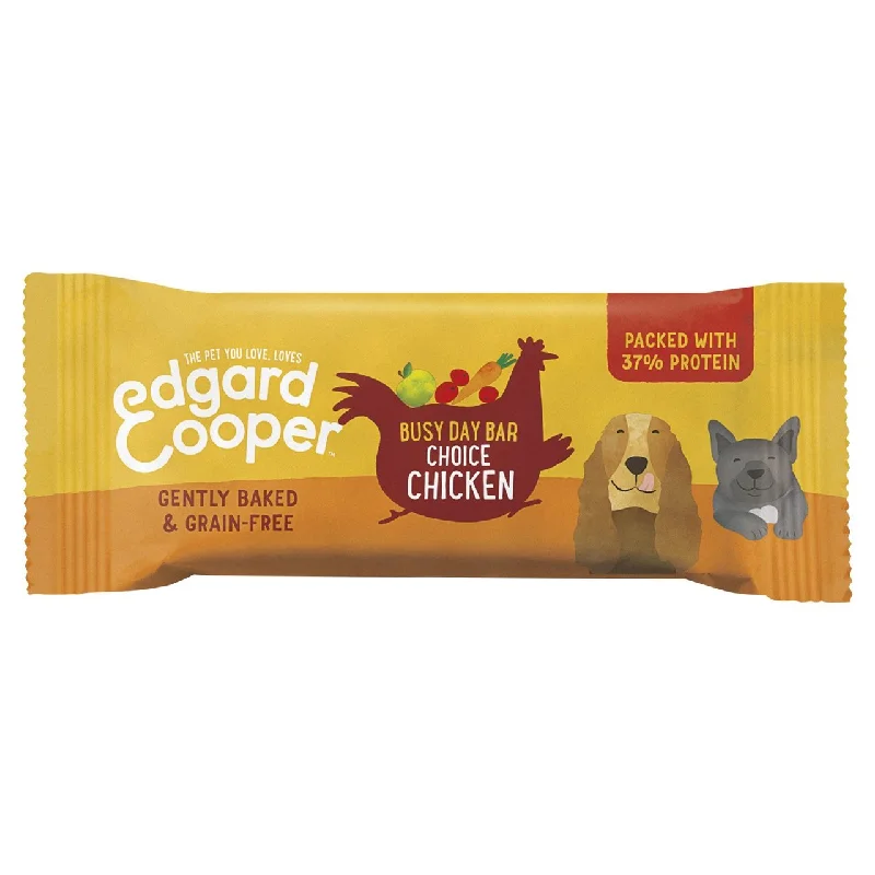 - Gastrointestinal conditioning dog foodEdgard & Cooper Grain Free Busy Day Bar with Chicken Dog Treat 25g