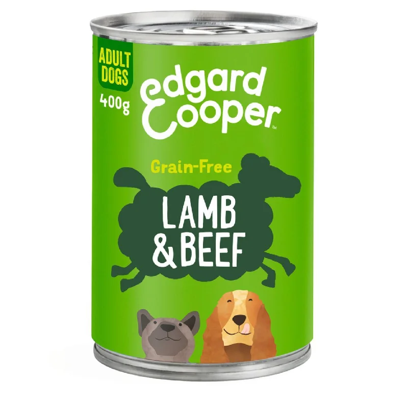 -Grain-free dog food recommendationEdgard & Cooper Adult Grain Free Wet Dog Food with Lamb & Beef 400g