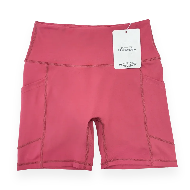 Walkies Ready® - Cycling Shorts - Raspberry Pink