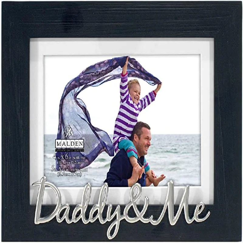 Malden : 4 x 6 "Daddy and Me"  Expressions Picture Frame