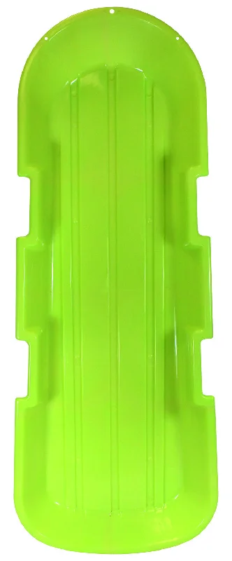 Emsco Group Neon Green Two-Rider Toboggan