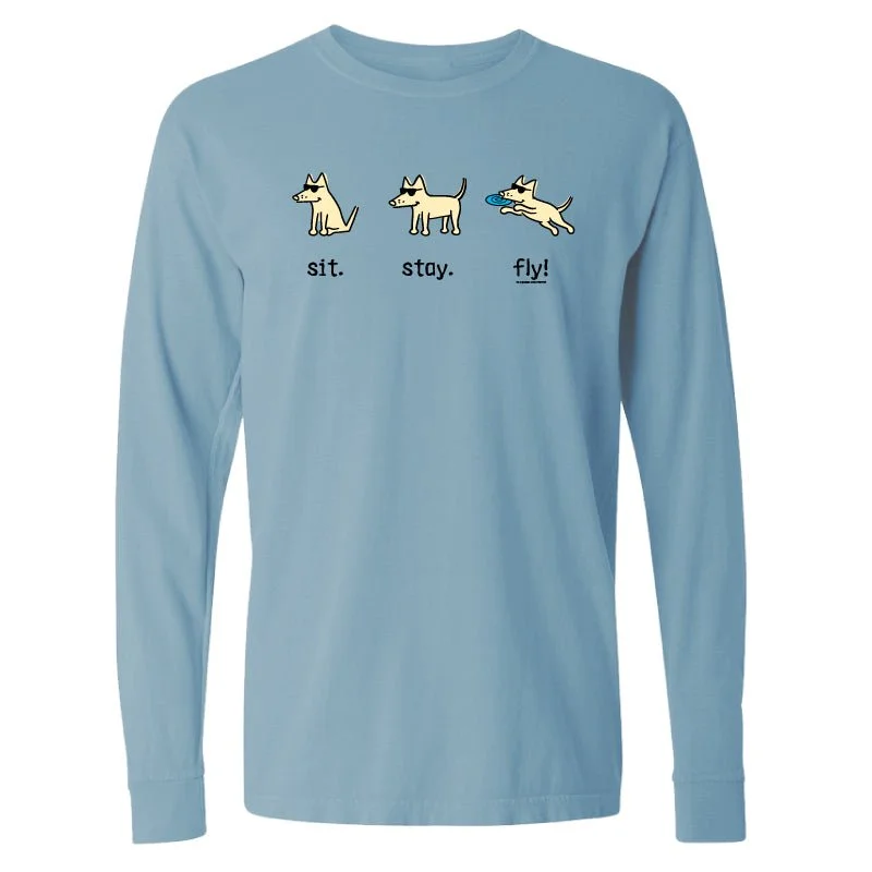 Sit Stay Fly  - Classic Long-Sleeve T-Shirt