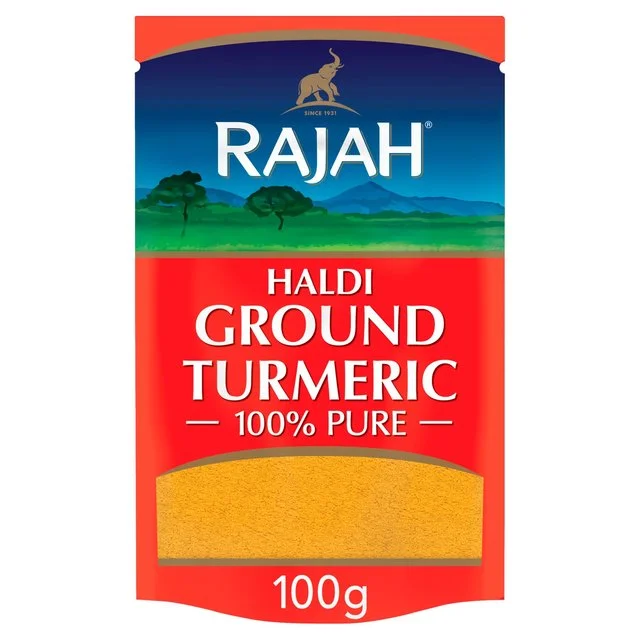 Rajah Spices Ground Turmeric Haldi Powder   100g