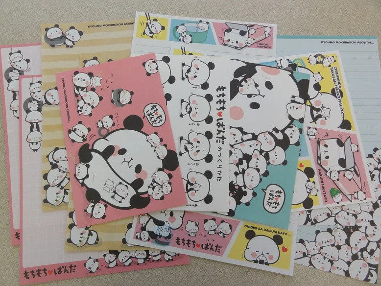 Kamio Mochi Panda Letter Sets