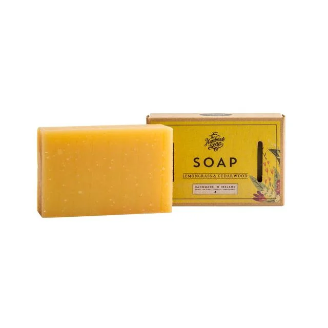 The Handmade Soap Co Lemongrass & Cedarwood Soap   160g