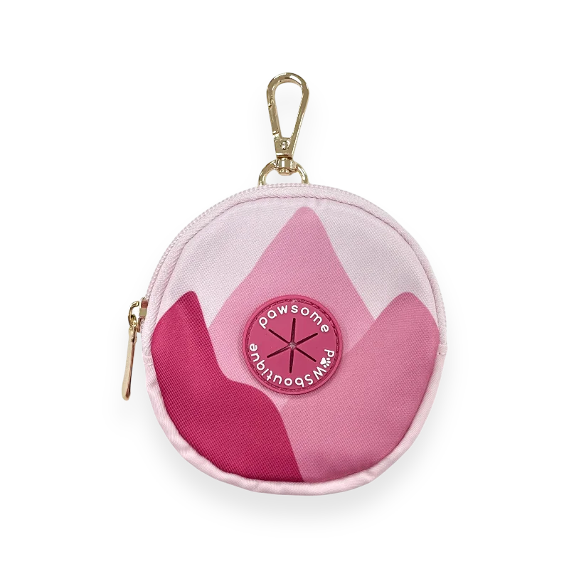 Walkies Ready® Circle Zip Pouch - Raspberry Pink