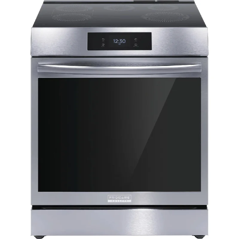 Frigidaire Gallery 30-inch Front Control Induction Range with Total Convection GCFI306CBF