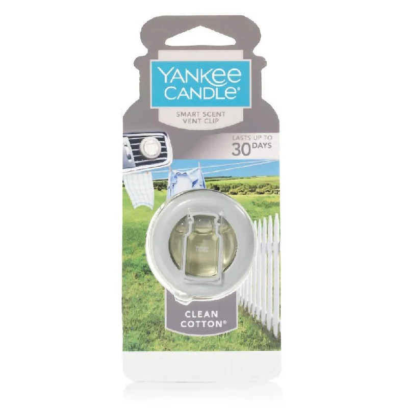 Yankee Candle :  Smart Scent™ Vent Clip in Clean Cotton