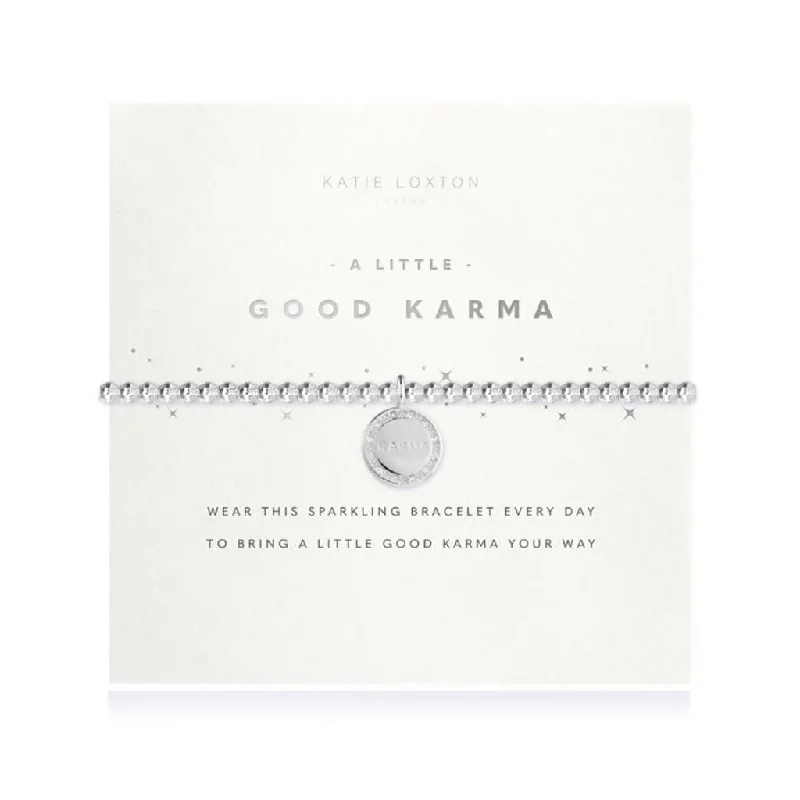 Katie Loxton : A Little Good Karma Faceted Bracelet