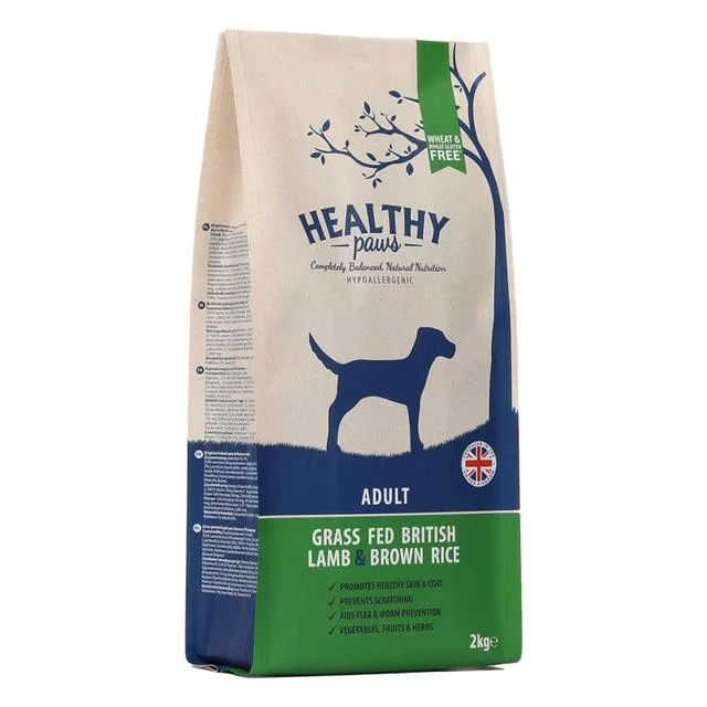 - Dog food online shopping recommendationHealthy Paws Grass Fed British Lamb & Brown Rice\u00a0Adult Dog Food   2kg