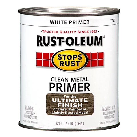 Rust-Oleum® Clean Metal Primer Flat White