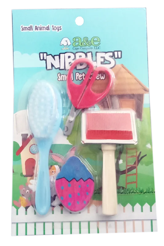 A & E Cage Nibbles Small Animal Grooming Kit