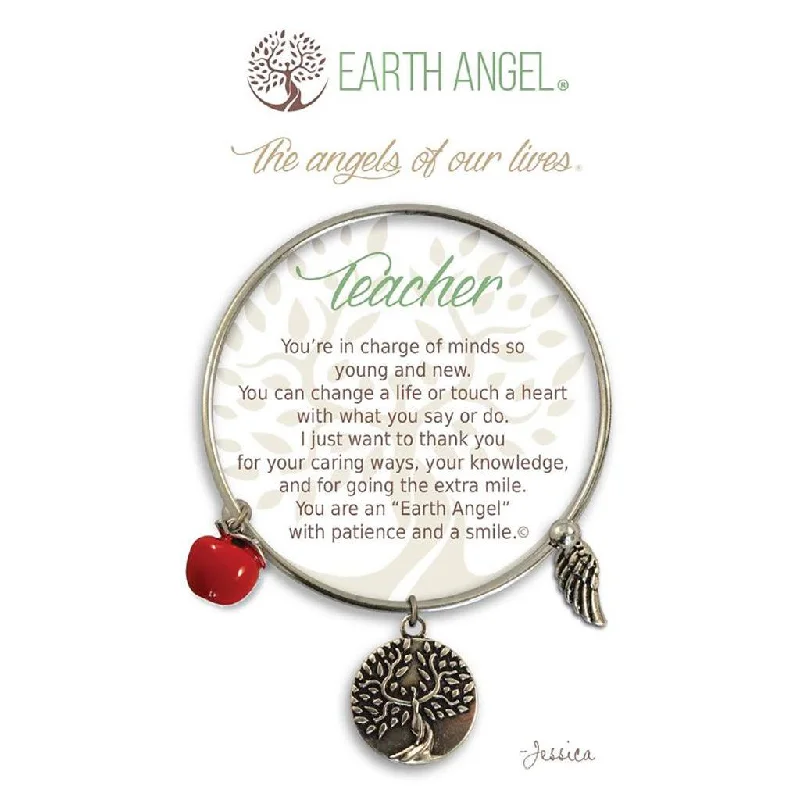 Earth Angel : Teacher Bracelet in Silver