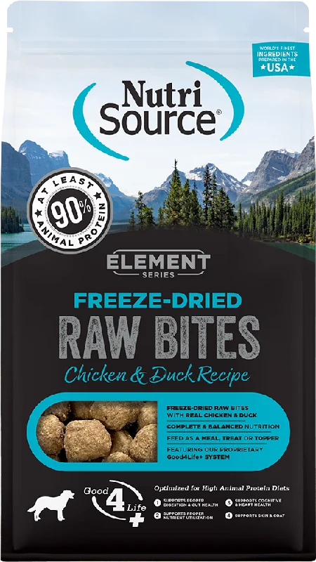 - Tear stain dog foodNutriSource Element Freeze-Dried Bites Chicken & Duck Recipe Dog Food