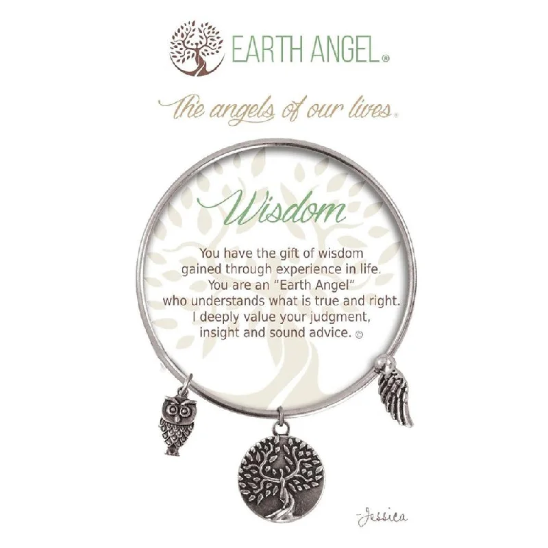 Earth Angel : Wisdom Bracelet in Silver