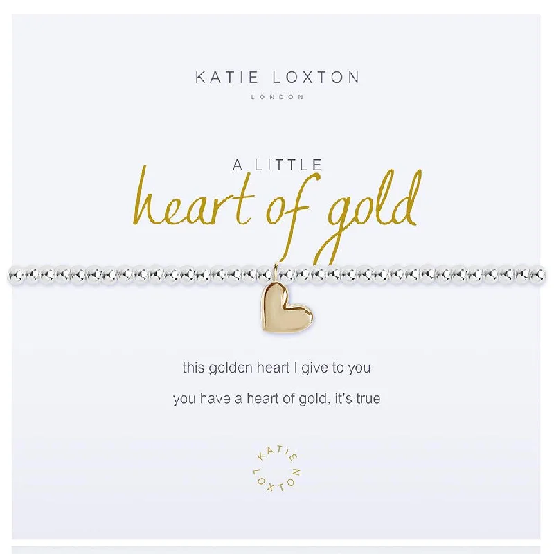 Katie Loxton : A Little Heart of Gold Bracelet