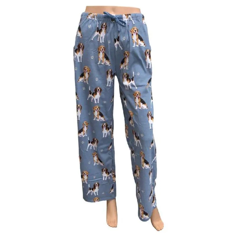 Pet Lover Unisex Pajama Bottoms - Beagle