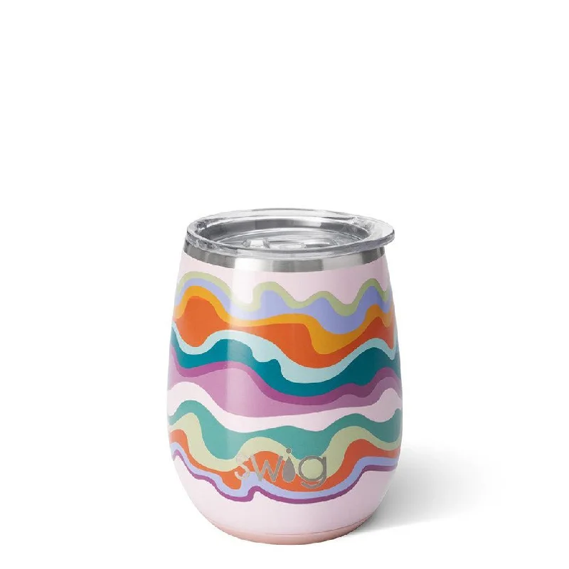 Swig : Sand Art Stemless Wine Cup (14oz)