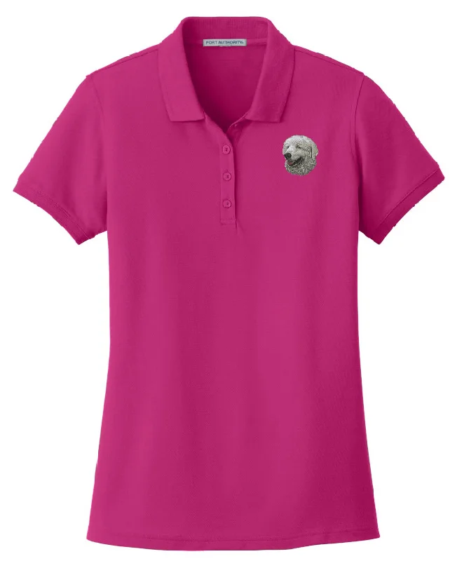 Kuvasz Embroidered Women's Short Sleeve Polos