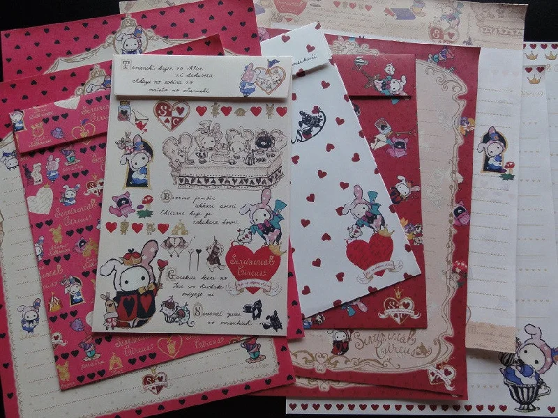 San-X Sentimental Circus Alice Letter Sets - D