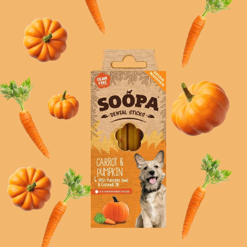 Soopa Dental Sticks - Carrot and Pumpkin