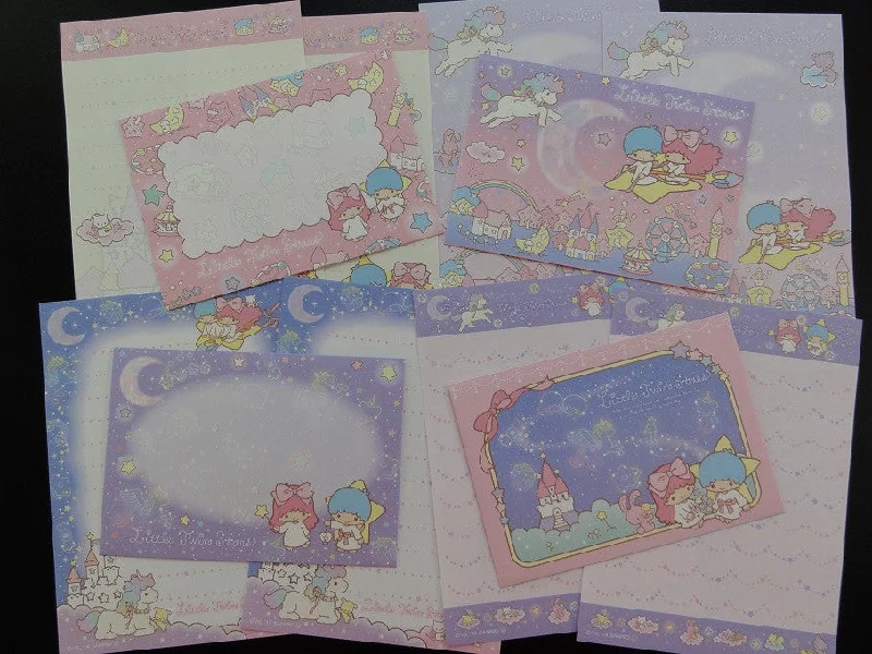 Sanrio Little Twin Stars MINI Letter Paper + Envelope Theme Set